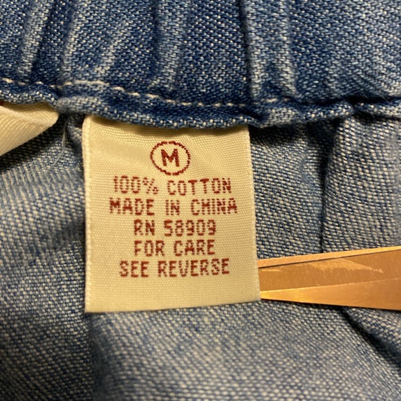 Bechamel Women’s Denim Drawstring Skirt - Picture 6 of 7